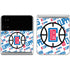 NBA Los Angeles Clippers Blast Text Galaxy Z Flip4 5G Skin